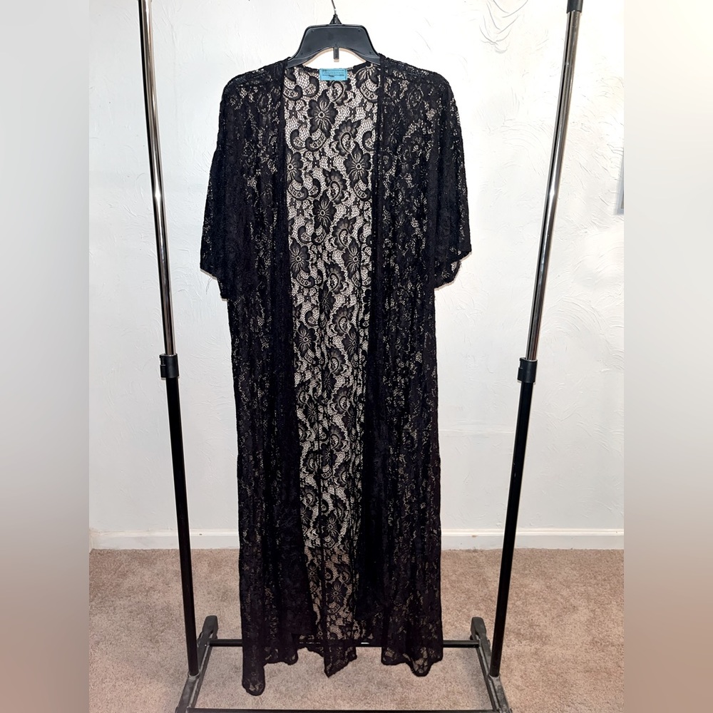 Lace duster